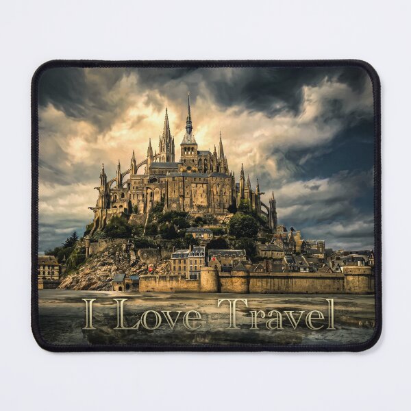 Item preview, I Love Travel-Mount Saint Michelle designed and sold by Bernard Santora.