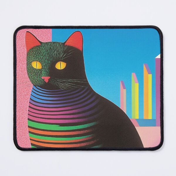 Item preview, Black Cat Pop Art designed and sold by Design Atlas.