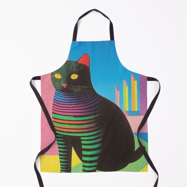 Item preview, Black Cat Pop Art designed and sold by Design Atlas.