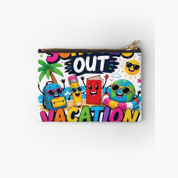 Item preview, School's Out Vacation Relax Explore Have Fun Summer Design designed and sold by M'artes .