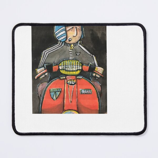 Item preview, Classic Scooter | Vintage Scooter Riders | Retro Mod Inspired Art designed and sold by GWARTGB.