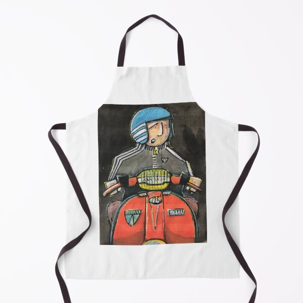 Item preview, Classic Scooter | Vintage Scooter Riders | Retro Mod Inspired Art designed and sold by GWARTGB.