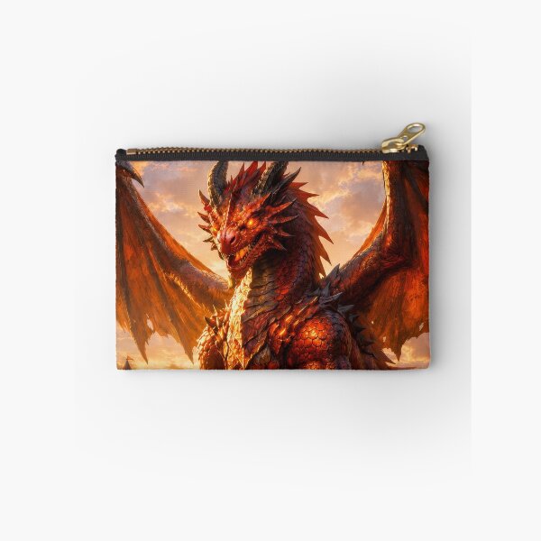 Item preview, Inferno Dragon Siege – Epic Fire Dragon Fantasy Castle Battle designed and sold by DrakariArt.