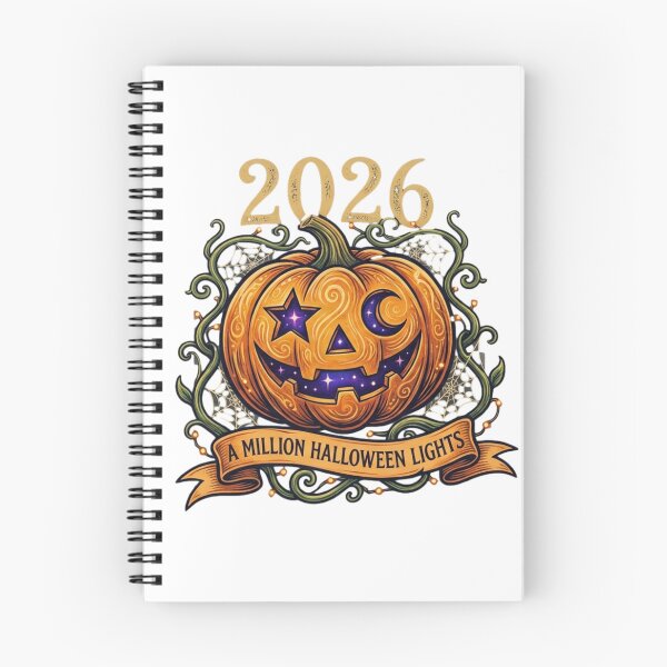 Item preview, Vintage Celestial Pumpkin & Vines Halloween 2026 T-Shirt Graphic designed and sold by To Ni.