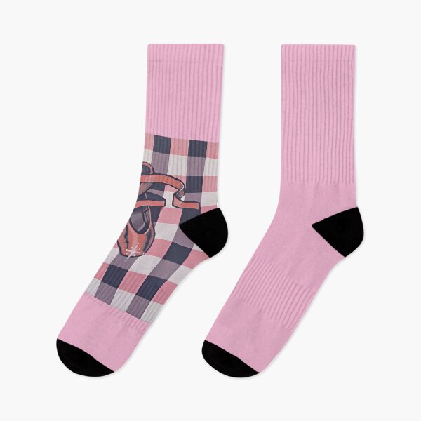 Item preview, Pink Ballet Slippers on Plaid designed and sold by Hearthuestudios.