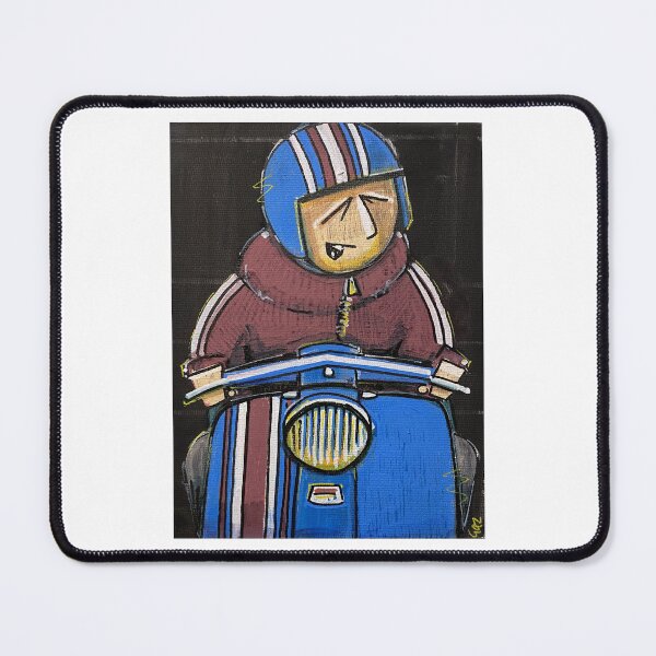 Item preview, Classic Scooter | Vintage Scooter Riders | Retro Mod Inspired Art designed and sold by GWARTGB.