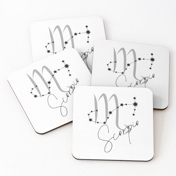 Item preview, Scorpio Zodiac Sign Constellation Minimalist Line Art designed and sold by NESTORY-Studio.
