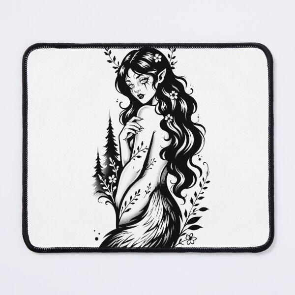 Item preview, Huldra - Dark Norse Tattoo designed and sold by feedmykraken.