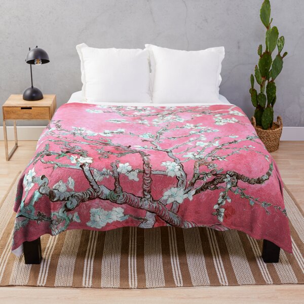 Item preview, Vincent Van Gogh Almond Blossom Pink designed and sold by PureVintageLove.