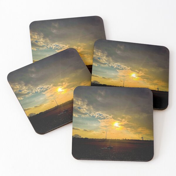 Item preview, Golden Sunset Over Fields designed and sold by Stacey's unpromised.