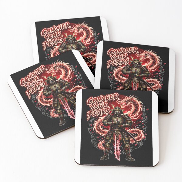 Item preview, Copy of Conquer Your Fears Samurai Dragon Warrior -2 designed and sold by Elite-Store66.