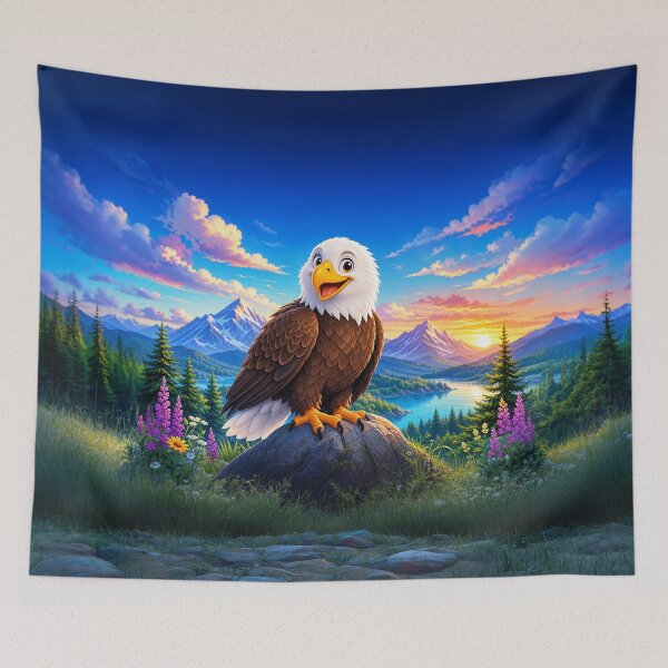 Item preview, Happy Bald Eagle Gift designed and sold by Wenvilgrace.