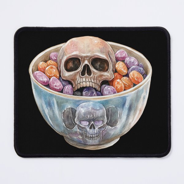Item preview, Skull in a Candy Bowl designed and sold by Hillonmary.