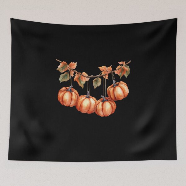 Item preview, Hanging Pumpkins on Branch designed and sold by Hillonmary.