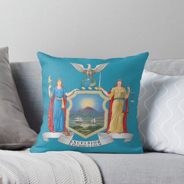 Item preview, New York State Coat of Arms | Official New York State Seal Crest designed and sold by ShabanMerch.