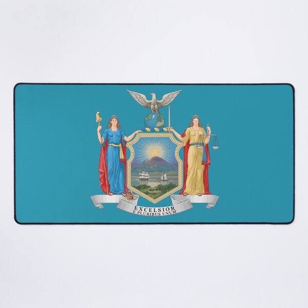 Item preview, New York State Coat of Arms | Official New York State Seal Crest designed and sold by ShabanMerch.