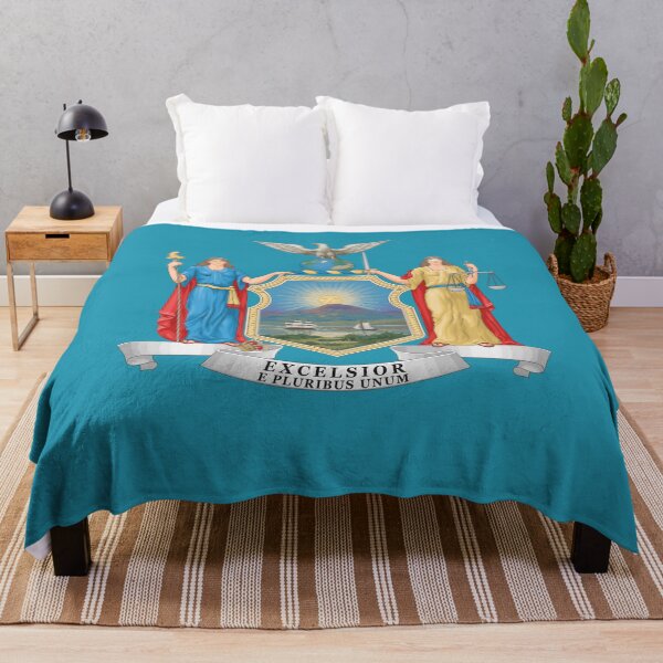 Item preview, New York State Coat of Arms | Official New York State Seal Crest designed and sold by ShabanMerch.