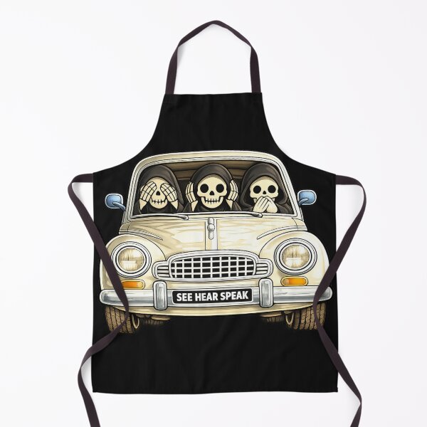 Item preview, Grim reaper's see,hear,speak,no evil car designed and sold by JamesDunican.
