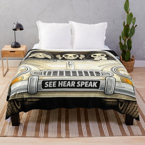 Item preview, Grim reaper's see,hear,speak,no evil car designed and sold by JamesDunican.
