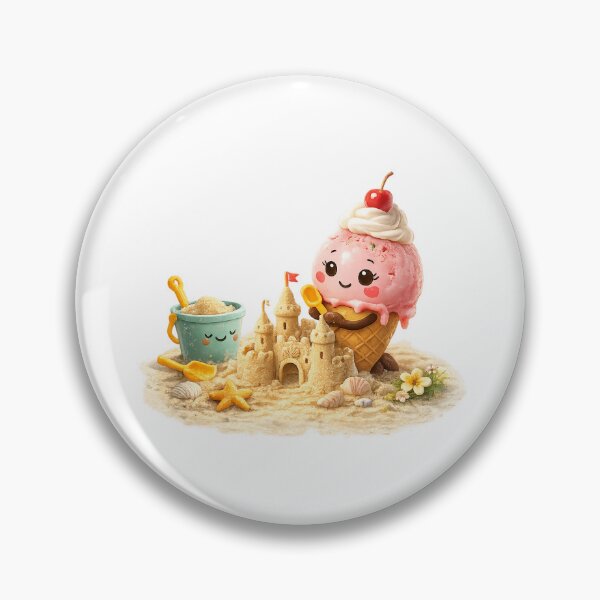 Item preview, Coco the Ice Cream Builds a Sandcastle designed and sold by Cosmoria.