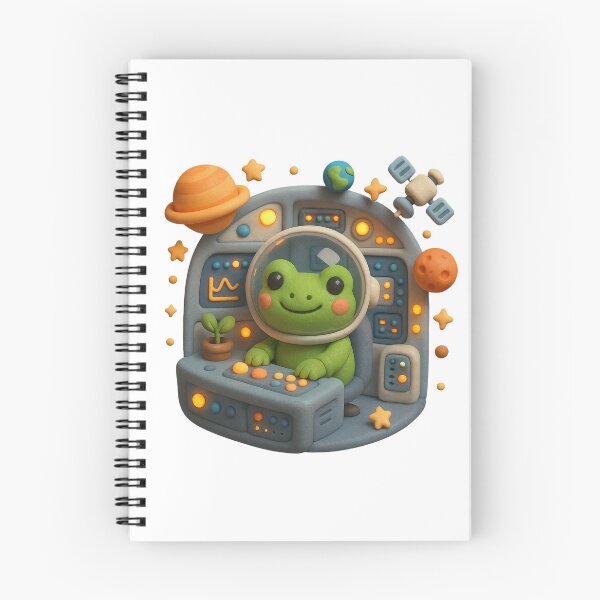 Item preview, Frog in the Astronaut’s Chair designed and sold by FatmaAhmed90.