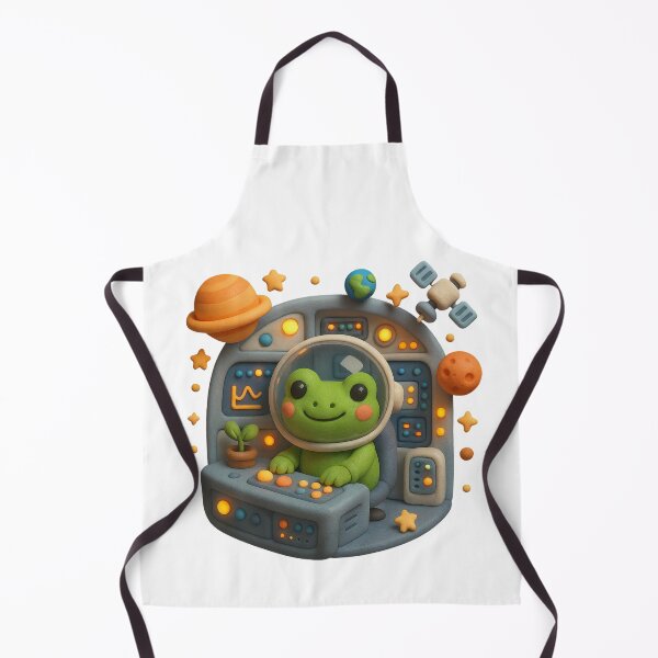 Item preview, Frog in the Astronaut’s Chair designed and sold by FatmaAhmed90.