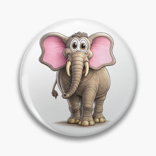 Item preview, Cartoon Elephant designed and sold by Scott Hayes.
