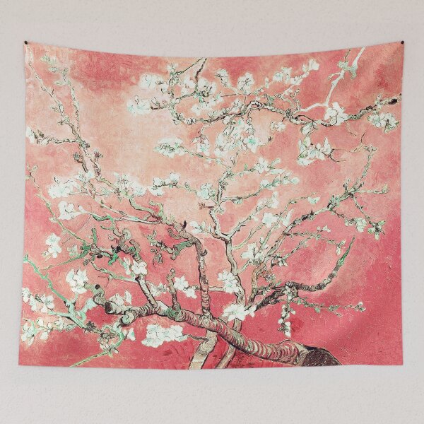 Item preview, Vincent Van Gogh Almond Blossoms Peach designed and sold by PureVintageLove.