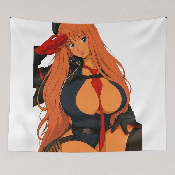 Item preview, Anime Military Girl | Tactical Waifu Character | Classic Western Animation Style designed and sold by  Hollow Moon Studios..