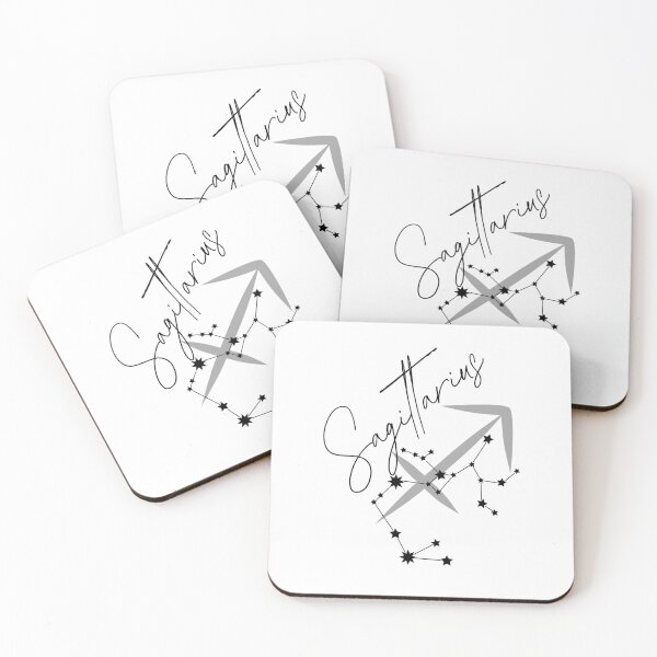 Item preview, Sagittarius Zodiac Sign Constellation Minimalist Line Art designed and sold by NESTORY-Studio.