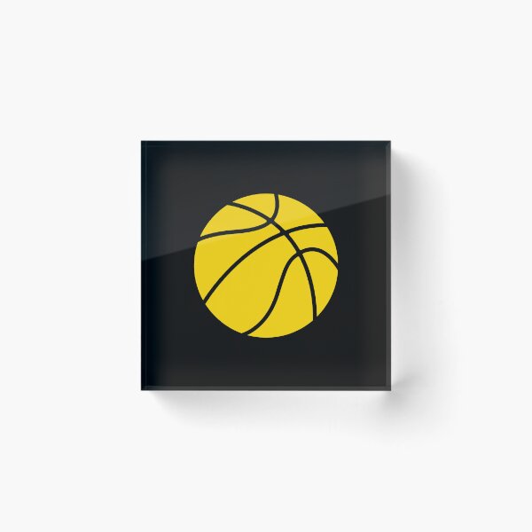 Item preview, Minimalist Gold Basketball Graphic designed and sold by pattern-archive.