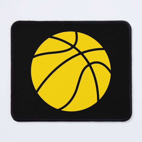 Item preview, Minimalist Gold Basketball Graphic designed and sold by pattern-archive.