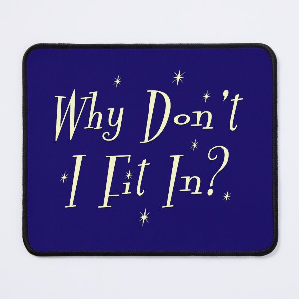 Item preview, Fit In Sparkle designed and sold by Normbot2000.