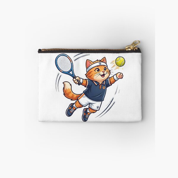 Item preview, Tenniscore Cat – Cute Sporty Cat Playing Tennis | Funny Tennis Lover designed and sold by SamiOmar94.