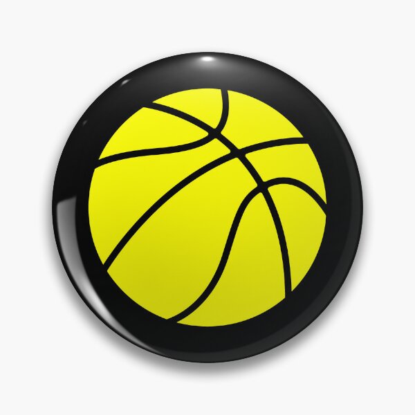 Item preview, Minimalist Yellow Basketball Graphic designed and sold by pattern-archive.