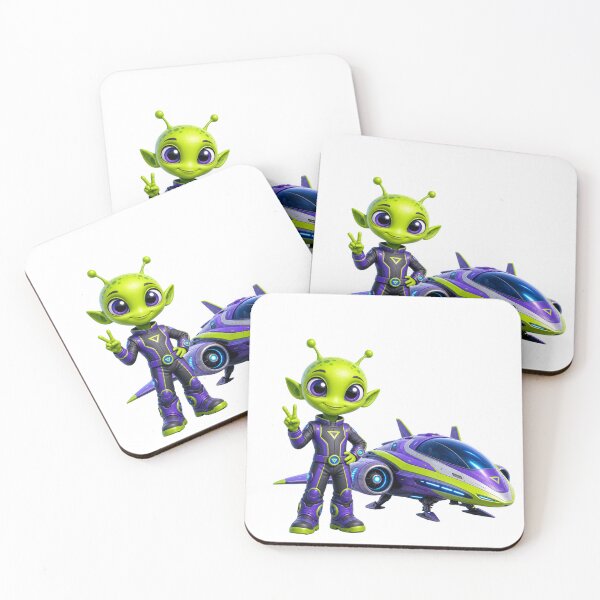 Item preview, An alien with spaceship designed and sold by Designfs.