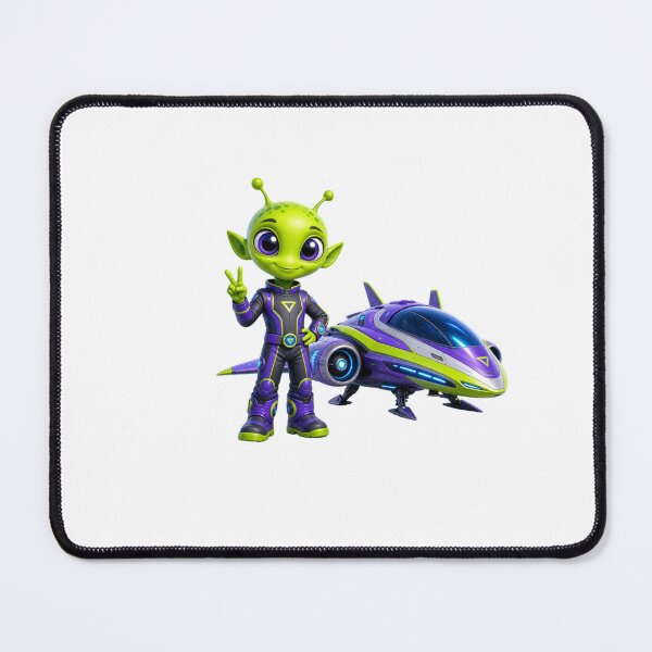 Item preview, An alien with spaceship designed and sold by Designfs.