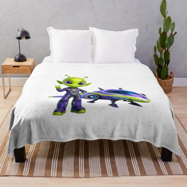 Item preview, An alien with spaceship designed and sold by Designfs.
