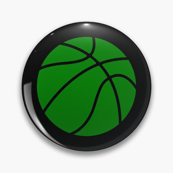 Item preview, Minimalist Green Basketball Graphic designed and sold by pattern-archive.