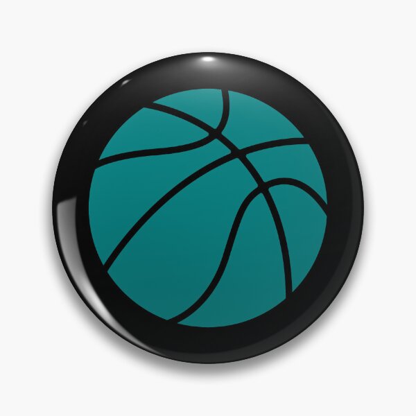 Item preview, Minimalist Teal Basketball Graphic designed and sold by pattern-archive.