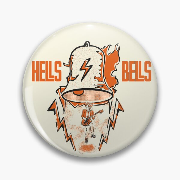 Item preview, Vintage Hells Bells Skull Guitar Illustration designed and sold by beboplab.