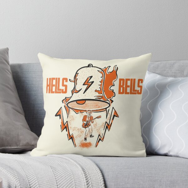 Item preview, Vintage Hells Bells Skull Guitar Illustration designed and sold by beboplab.