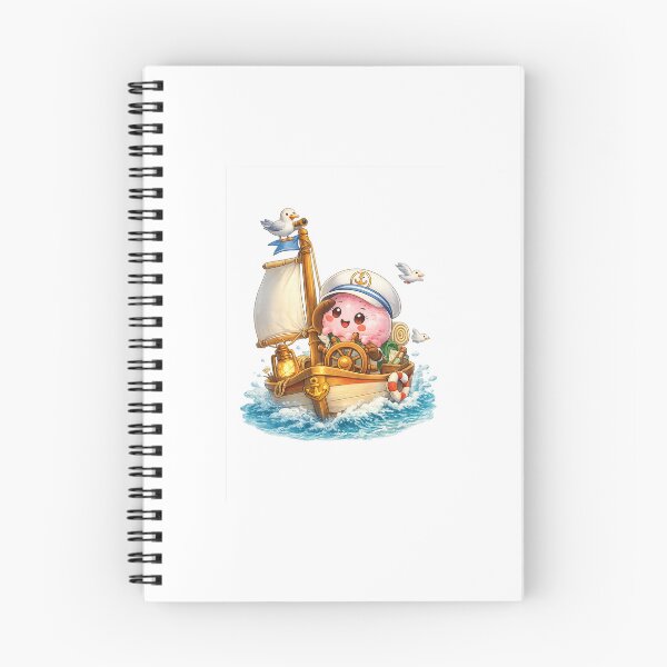Item preview, Captain Coco Sailing Her Little Boat designed and sold by Cosmoria.