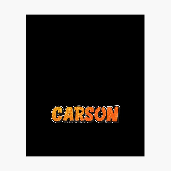 Artikelvorschau, Personalisierter Name „Carson“ – Lustiges und cooles Geschenk für Jungen und Teenager entworfen und verkauft von Oussinc.
