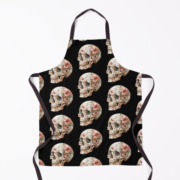 Item preview, Floral Patterned Human Skull designed and sold by Hillonmary.