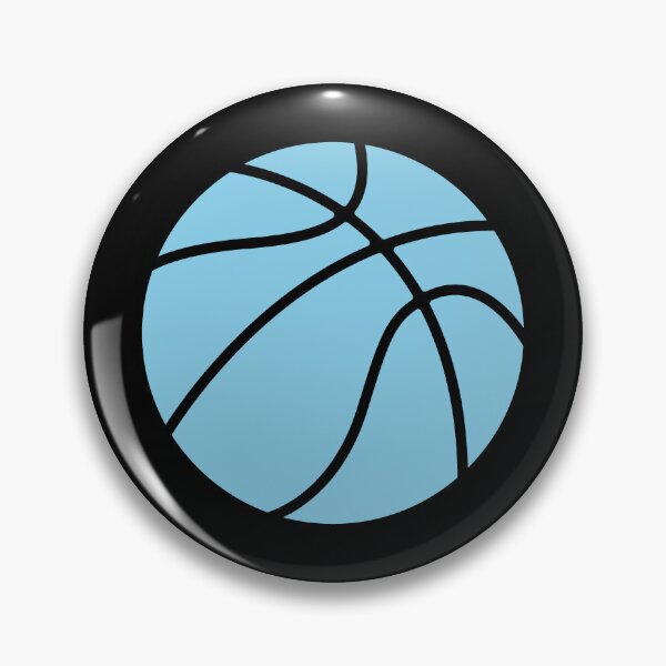 Item preview, Minimalist Sky Blue Basketball Graphic designed and sold by pattern-archive.