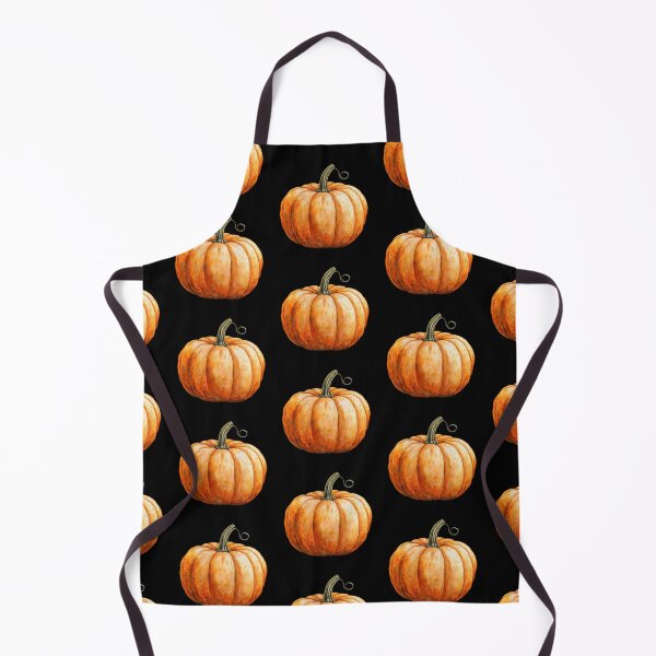 Item preview, Single Orange Pumpkin on Black designed and sold by Hillonmary.