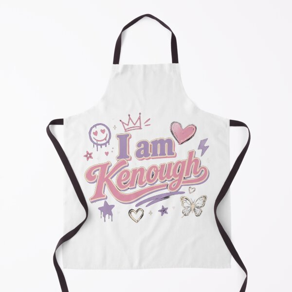 Item preview, I Am Kenough Typography | Cute Pink Self Love Affirmation Retro Quote designed and sold by Eddy048.