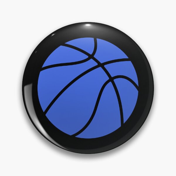 Item preview, Minimalist Royal Blue Basketball Graphic designed and sold by pattern-archive.