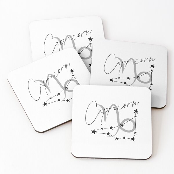 Item preview, Capricorn Zodiac Sign Constellation Minimalist Line Art designed and sold by NESTORY-Studio.